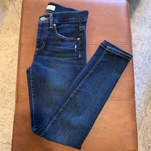 LOFT Dark Wash Modern Skinny Jeans